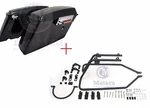 2004 Up Sportster Conversion Brackets W/ Mutazu Stock Hard Saddlebags. Fixed Price $359.00.