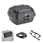 Givi B45B+ Black Top Case Kit For Triumph 675 Street Triple 2007-2012. Fixed Price $272.52.