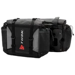 Tusk Olympus Pannier Bags W/ Rack Mounts Black/grey Motorcycle. Fixed Price $474.99.