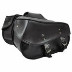 Motorcycle Bags Biker Leather Luggage Large 2 Strap Plain Saddle. Fixed Price $129.95.