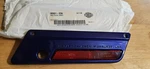 Harley Davidson Oem Cvo Touring Saddlebag Latch Cover Right Side Blue Candy. Fixed Price $38.25.