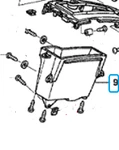 Genuine Honda Pocket 'b' Lh Cowl ST1300/A 02-09, 14 64237-MCS-G00 Rrp 48.04. Fixed Price $48.43.