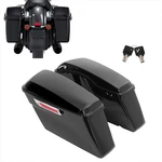 Vivid Black Bags For Harley Touring Street Road Glide 2014-2024. Fixed Price $153.00.