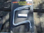 Niw Khrome Werks Motorcycle Saddlebag Supports, #49-1389, Fxdwg Fxdf. Fixed Price $59.00.