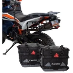 Tusk 2006110013 Pannier Racks With Pilot Bags Black/grey. Fixed Price $384.70.