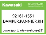 Kawasaki Oem Part 92161-1551 Damper,pannier,rh. Fixed Price $21.18.