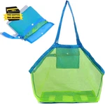 Large Mesh Tote Sand Foldable Sea Shell Bag,toy Storage Bag,beach. Fixed Price $13.09.