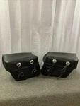 New Genuine Polaris/victory 2873076 Saddlebag Set, Leather Look, Blk. Fixed Price $254.29.