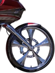 Paul Yaffe Bagger Nation Front Fender 21" PYO:TALON21-13E-S. Fixed Price $349.95.