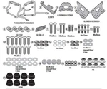 Givi PLOS3125CAM Tracks Suitcase Kit For Trekker Outback, Suzuki V-strom. Fixed Price $334.28.