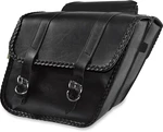 Willie & Max Luggage Braided Slant Saddlebags Black 58701-20. Fixed Price $229.00.