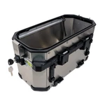Suitcase Floor Givi Aluminium Silver Left For OBK37AL. Fixed Price $276.19.