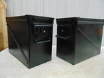 Custom Made Harley 30MM Ammo Can Saddlebags W/ Mounting Brackets Flstf Fat Boy. Fixed Price $108.71.