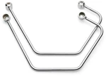 Cobra Saddlebag Supports Chrome Motorcycle Street Bike 02-6468 3501-0182. Fixed Price $99.86.