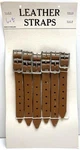 New Old Stock Leather Seat Bag Straps Bicycle Dealer Display Set Of 12 England. Fixed Price $29.50.