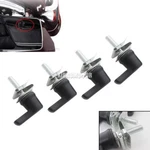 4X Black Saddlebag Lever Lock Bolts & Nuts Mounting Kit Fit For Harley Davidson. Fixed Price $26.16.