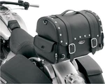 Saddlemen Desperado Express Tail Bag Leather-grain Saddlehyde Chrome 3503-0054. Fixed Price $156.99.
