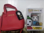 Peanuts Charlie Brown Mini Red Crossbody Bag With Funko Snoopy #1681 (chase). Fixed Price $75.00.