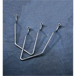 Drag Specialties Chrome Saddlebag Support Brackets DS-110851. Fixed Price $92.95.