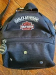 Harley Davidson Bar & Shield Logo Black Mini Backpack Map Liningcrossbody Purse. Fixed Price $25.00.