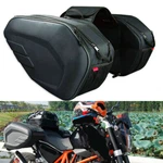 Dual Motorcycle Saddle Bag 36-58L Waterproof Helmet Luggage Side Pocket Set. Fixed Price $95.99.