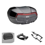 Givi V58 Maxia Black Red Top Case Kit For Bmw 1200 Gs 2004-2012. Fixed Price $575.91.
