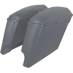 Hogworkz Charcoal Denim In. Stretched Saddlebags - HW151004. Fixed Price $859.98.