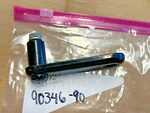 Harley 90346-90 Softail Saddlebag Support Bracket With Hardware Used. Fixed Price $38.00.