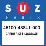 46100-48841-000 Suzuki Carrier Set,luggage 4610048841000, New Genuine Oem Part. Fixed Price $466.09.