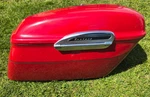 Yamaha Venture Royale Saddlebag XVZ12 XVZ13 Oem Hard Red W/lock No Key Right. Fixed Price $199.97.