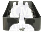 Mutazu 4" Hard Saddlebag Cvo Extensions Black Pearl For Harley Touring Flh Flt. Fixed Price $199.00.