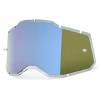 100% Racecraft 2 / Accuri Strata Injected Lens Mirror Blue 51008-350-01. Fixed Price $40.17.
