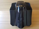 6"DOWN 9"BACK Extended Sadlebags/fender For Harley Davidson Touring 96-2013. Fixed Price $800.10.