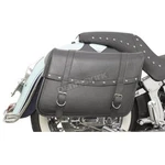 Saddlemen Jumbo Studded Highwayman Slant-style Saddlebags X021-03-042. Fixed Price $137.66.