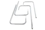 Chrome Saddlebag Rail Set For Harley-davidson. Fixed Price $79.99.