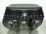 Edge SBR-106S Tek Leather Saddlebag Studded Honda Vtx 1300 / 1800 (21704). Fixed Price $99.99.
