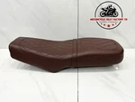 1980-1982 Honda Custom Low Profile Cafe Racer Seat Metal Pan Brown.. Fixed Price $209.00.