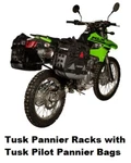 Pannier Racks W/tusk Pilot Bags W/top RACK-KLX300 Dual Sport. Fixed Price $445.99.
