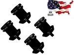 Black Indian Quick Release Mounts 2881166 Scout Saddlebag Detachable Sissy Bar. Fixed Price $79.97.