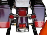 Chrome Fender Filler Panels For Harley Flht,flhrc,flhtc,fltr Hard Saddlebags. Fixed Price $49.00.