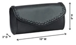 10" X 5" Motorcycle Braided Waterproof Windshield Bag For Kawasaki - UK2U. Fixed Price $27.30.