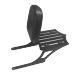 Harley Bdd Custom Black Slot Sissy Bar Luggage Rack & Backrest 101-037-502 Y3. Fixed Price $242.99.