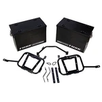 Tusk Aluminum Panniers W/pannier Racks V2 Med Black Fits: 21-2023 Honda CRF300L. Fixed Price $525.00.