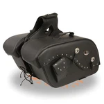 13" X 10" Black Pvc Cruiser Style Throw Over Saddlebags For Suzuki - USA23. Fixed Price $201.25.