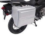 Genuine Oem Honda VFR1200X Panniers Left And Right 08L70-MGH-A50. Fixed Price $1428.02.