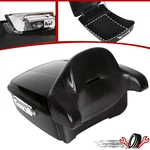 Black King Luggage Trunk Backrest For Harley Davidson Touring Road Glide 14-26. Fixed Price $209.95.