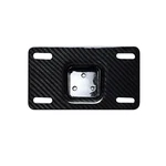 Carbon Fiber Rear Fender License Plate Bracket Fits Harley Softail Dyna Fxbb Fxd. Fixed Price $89.95.