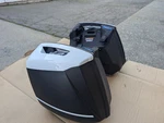 White Improved 30L Saddlebags Paniers For Kawasaki Versys 650 1000LT Ninja H2. Fixed Price $800.00.