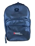 Ogio Commuter Transfer Black Backpack Laptop Bag Padded Wright Motorsports. Fixed Price $20.00.