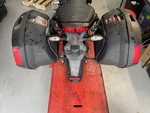 09-11 Kawasaki Ninja EX650 650R Saddle Bags Hard Rack Rear Tail Monkey. Fixed Price $367.08.